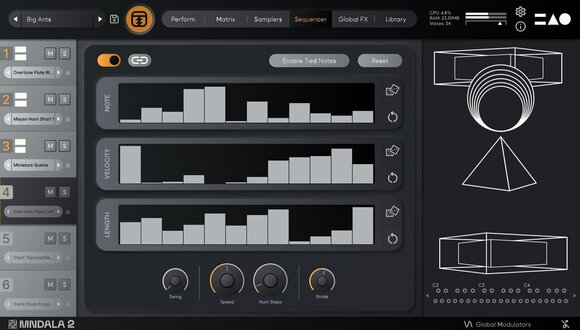 Software Plug-In FX-processor Mntra Instruments Caprakan (Digitalt produkt) - 2