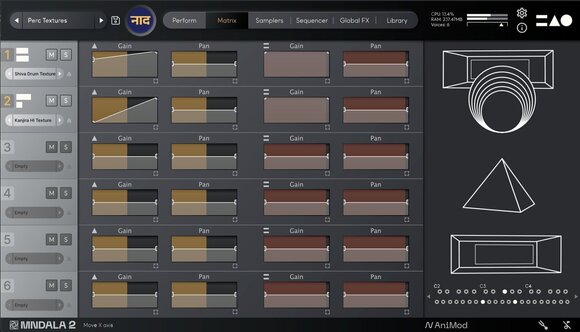 Software Plug-In FX-processor Mntra Instruments Naada (Digitalt produkt) - 3