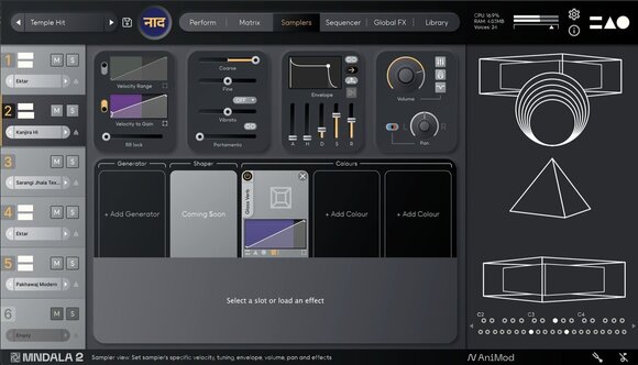 Студио софтуер Plug-In ефект Mntra Instruments Naada (Дигитален продукт) - 4