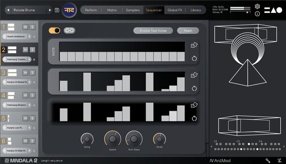 Programski FX procesor z vtičnikom Mntra Instruments Naada (Digitalni izdelek) - 5