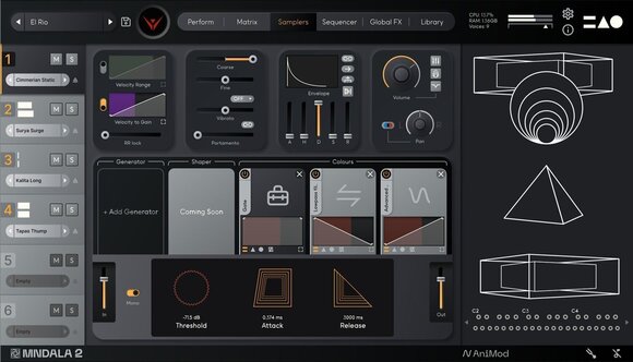 Plug-Ins Efecte Mntra Instruments Vespera Standard (Produs digital) - 2