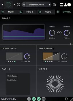 Studijski software plug-in efekt Mntra Instruments BOREALIS (Digitalni izdelek) - 2