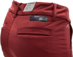 Nadrágok Alberto Lucy Waterrepellent Bordeaux - 5