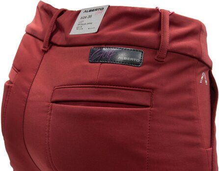 Trousers Alberto Lucy Waterrepellent Bordeaux 42 Trousers - 6