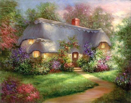 Painting by Numbers Royal & Langnickel Painting by Numbers Enchanted Cottage - 2