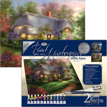 Painting by Numbers Royal & Langnickel Painting by Numbers Enchanted Cottage - 3