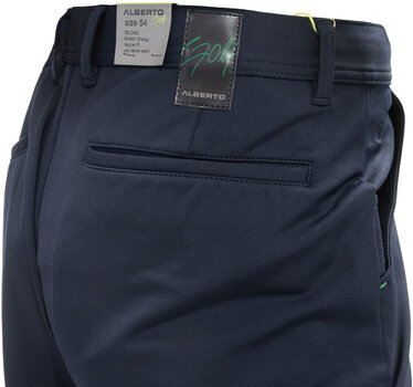 Trousers Alberto Rookie Stretch Energy Navy 58 Trousers - 4