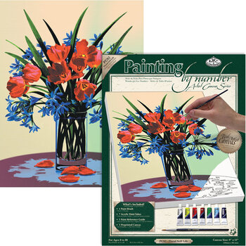 Dipingere con i numeri Royal & Langnickel Dipingere con i numeri Floral - 3