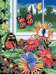 Pintura por números Royal & Langnickel Pintura por números Butterflies - 1