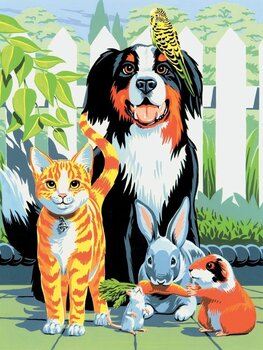 Painting by Numbers Royal & Langnickel Painting by Numbers Family Pets - 2