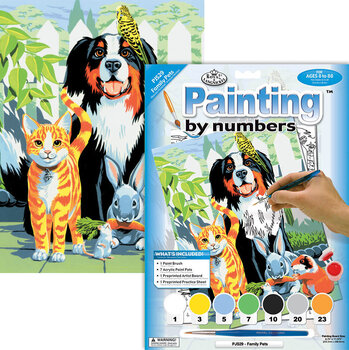 Painting by Numbers Royal & Langnickel Painting by Numbers Family Pets - 3