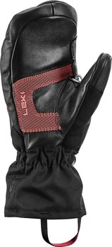 Ski Gloves Leki Griffin Base 3D Women Mitt Black/Rosé 7,0 Ski Gloves - 3