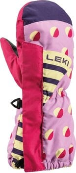 СКИ Ръкавици Leki Little Paw Mitt Long Orchid/Berry 3 СКИ Ръкавици - 2