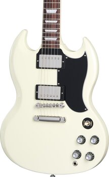 Sähkökitara Gibson SG Standard '61 Stop Bar Classic White Sähkökitara - 3