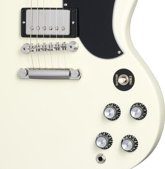 Electric guitar Gibson SG Standard '61 Stop Bar Classic White Electric guitar - 4