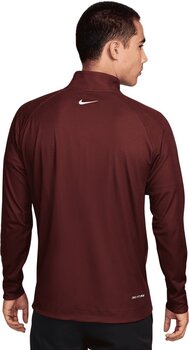 Moletom/Suéter Nike Dri-Fit ADV Half-Zip Dragon Red/Burgundy Crush/White M - 2