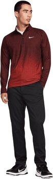 Hoodie/Sweater Nike Dri-Fit ADV Half-Zip Dragon Red/Burgundy Crush/White M - 5