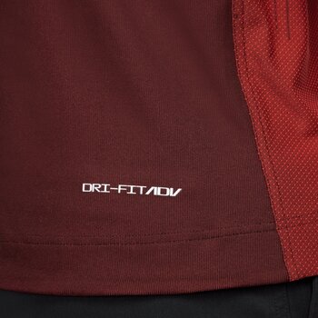 Hoodie/Trui Nike Dri-Fit ADV Half-Zip Dragon Red/Burgundy Crush/White M - 6