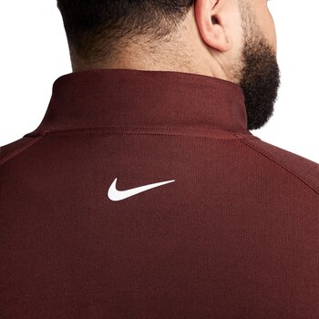 Hoodie/Sweater Nike Dri-Fit ADV Half-Zip Dragon Red/Burgundy Crush/White M - 10