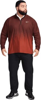 Tröja Nike Dri-Fit ADV Half-Zip Dragon Red/Burgundy Crush/White M - 11