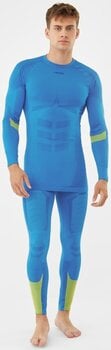 Termisk undertøj Viking Volcanic Man Set Base Layer Blue/Yellow S Termisk undertøj - 4