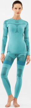 Thermal Underwear Viking Volcanica Lady Set Base Layer Turquise/Black XS Thermal Underwear - 4