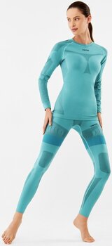 Thermal Underwear Viking Volcanica Lady Set Base Layer Turquise/Black XS Thermal Underwear - 6