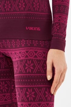 Thermal Underwear Viking Hera Lady Set Base Layer Fuchsia S Thermal Underwear - 7