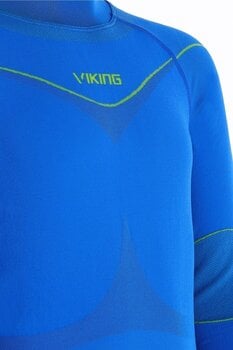 Thermischeunterwäsche Viking Fliper Kids Set Base Layer Blue/Yellow 116/128 Thermischeunterwäsche - 3