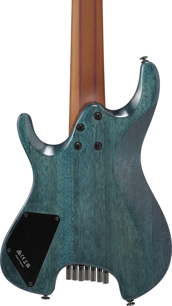 たこIbanez　q547pb col Ibanez Q547PB-COL Cosmic Blue Gitara headless - Muziker