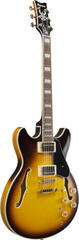 Jazz kitara (polakustična) Ibanez JSM10EM-TTB 2-Tone Burst Jazz kitara (polakustična) - 2