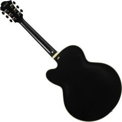 Semi-Acoustic Guitar Ibanez PM3C-BKL Black Low Gloss Semi-Acoustic Guitar - 1