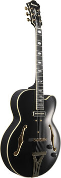 Semi-Acoustic Guitar Ibanez PM3C-BKL Black Low Gloss Semi-Acoustic Guitar - 3