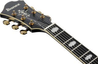 Semi-Acoustic Guitar Ibanez PM3C-BKL Black Low Gloss Semi-Acoustic Guitar - 7