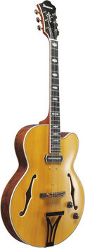 Semi-Acoustic Guitar Ibanez PM3C-NAL Natural Amber Semi-Acoustic Guitar - 3