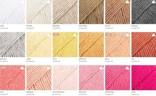 Strickgarn Drops Cotton Light Uni Colour 32 Red Strickgarn - 3