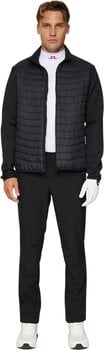 Jacket J.Lindeberg Holden Quilt Hybrid Black 2XL Jacket - 4