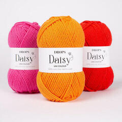 Fire de tricotat Drops Daisy Mix 05 Medium Grey Fire de tricotat - 2
