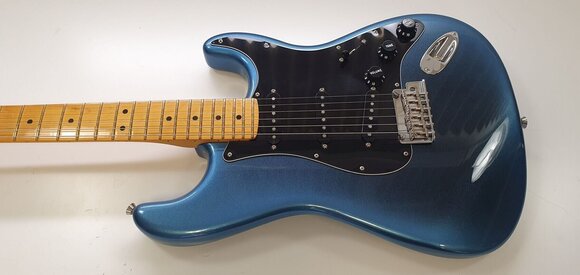 Elektrische gitaar Fender American Professional II Stratocaster MN Dark Night Elektrische gitaar (Zo goed als nieuw) - 2