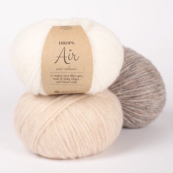 Strickgarn Drops Air Mix 32 Blush Strickgarn - 2