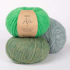 Fire de tricotat Drops Air Uni Colour 14 Heather Fire de tricotat - 3