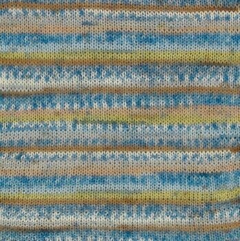 Knitting Yarn Drops Fabel Print 910 Sea Mist Knitting Yarn - 2