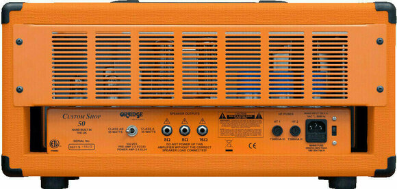 Amplificatore a Valvole Orange Custom Shop 50 V2 - 5