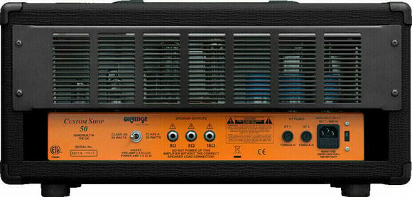 Amplificador a válvulas Orange Custom Shop 50 V2 BK - 3