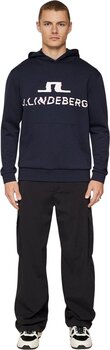 Sudadera con capucha/Suéter J.Lindeberg Karson JL Navy XL Sudadera - 4