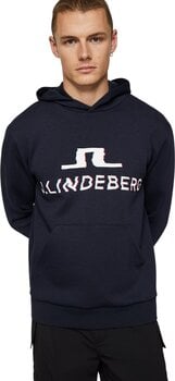 Pulover s kapuco/Pulover J.Lindeberg Karson JL Navy XL Pulover - 5