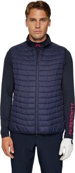 Bluza z kapturem/Sweter J.Lindeberg Holden Quilt Hybrid JL Navy XL Bluza Dresowa - 3