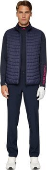 Felpa con cappuccio/Maglione J.Lindeberg Holden Quilt Hybrid JL Navy XL Felpa - 5