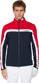 Φούτερ/Πουλόβερ J.Lindeberg Jarvis Mid Layer Barbados Cherry XL Φούτερ - 3