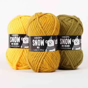 Fios para tricotar Drops Snow Mix 47 Light Beige Fios para tricotar - 3